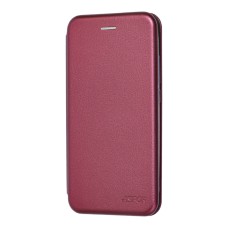 Чохол книжка Premium для Xiaomi Redmi 7 бордовий