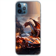 Чохол для iPhone 15 Pro Max MixCase машини неон дракон