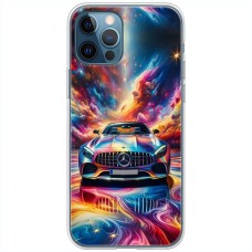 Чохол для iPhone 15 Pro Max MixCase машини неон кольоровий мікс