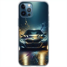 Чохол для iPhone 15 Pro Max MixCase машини неон bmw