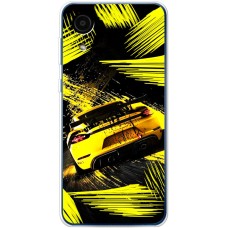 Чохол для Samsung Galaxy A03 Core MixCase машини жовта машина