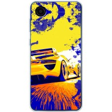 Чохол для Samsung Galaxy A03 Core MixCase машини жовта car дрифт