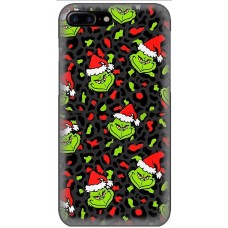 Чохол для iPhone 7 Plus / 8 Plus MixCase Новий рік леопардовий Грінч