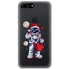 Чохол для iPhone 7 Plus / 8 Plus MixCase Новий рік космонавт
