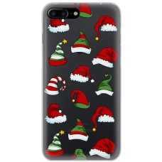 Чохол для iPhone 7 Plus / 8 Plus MixCase Новий рік новорічні шапки