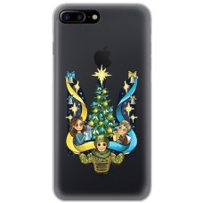 Чохол для iPhone 7 Plus / 8 Plus MixCase Новий рік новорічний Герб