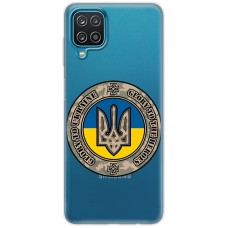 Чохол для Samsung Galaxy A12 / M12 MixCase патріотичні шеврон Glory to Ukraine