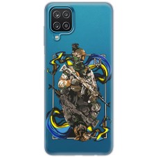 Чохол для Samsung Galaxy A12 / M12 MixCase патріотичні військовий