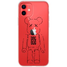 Чохол для iPhone 12 mini MixCase робот контур