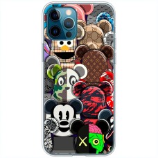 Чохол для iPhone 12 Pro MixCase робот асорті