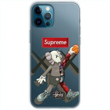 Чохол для iPhone 12 Pro MixCase робот баскетбол