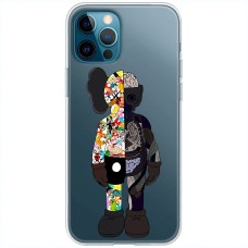 Чохол для iPhone 12 Pro MixCase робот половинки