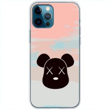 Чохол для iPhone 12 Pro MixCase робот чорний