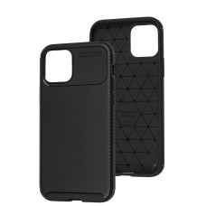 Чохол для iPhone 12 / 12 Pro Ultimate Carbon premium чорний