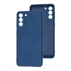 Чохол для Samsung Galaxy S21+ (G996) Wave camera colorful blue