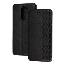 Чохол книжка для Xiaomi Redmi 9 Getman Cubic чорний