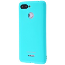Чохол для Xiaomi Redmi 6 Molan Cano Jelly глянець бірюзовий