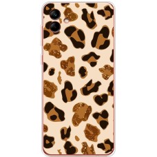 Чохол для Samsung Galaxy A04 (A045) MixCase Леопард класика