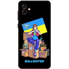 Чохол для Samsung Galaxy A04e (A042) MixCase патріотичні волонтер