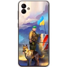 Чохол для Samsung Galaxy A04e (A042) MixCase патріотичні прикордонник
