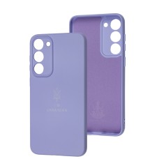 Чохол для Samsung Galaxy S23+ (S916) Full Premium Тризуб бузковий / dasheen