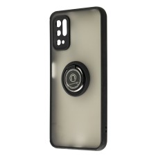 Чохол для Xiaomi Redmi Note 10 5G LikGus Edging Ring чорний