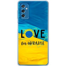 Чохол для Samsung Galaxy M52 (M526) MixCase патріотичні love Ukraine