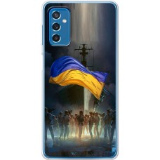 Чохол для Samsung Galaxy M52 (M526) MixCase патріотичні палити ворога