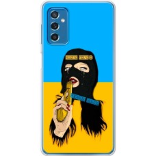 Чохол для Samsung Galaxy M52 (M526) MixCase патріотичні Слава Україні - Героям Слава