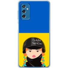 Чохол для Samsung Galaxy M52 (M526) MixCase патріотичні Слава Україні