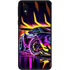 Чохол для Samsung Galaxy A01 Core (A013) MixCase машини в полум'ї