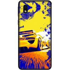 Чохол для Samsung Galaxy A01 Core (A013) MixCase машини жовта car дрифт