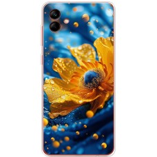 Чохол для Samsung Galaxy A05 (A055) MixCase патріотичні жовта квітка