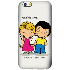 Чехол для iPhone 6 Plus Mixcase для влюбленных 26