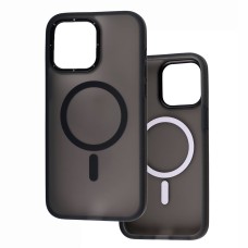 Чохол для iPhone 15 Pro Max Total Matte MagSafe black
