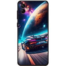 Чохол для Samsung Galaxy A04 (A045) MixCase машини неон на місяці