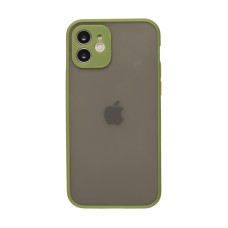 Чохол для iPhone 12 LikGus Totu camera protect зелений