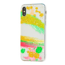 Чохол силіконовий для iPhone X / Xs фарби