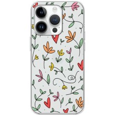 Чохол для iPhone 15 Pro Mixcase квіти квіточки - листочки