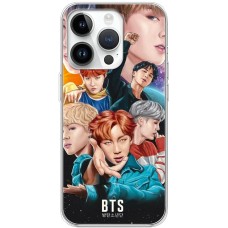 Чохол для iPhone 15 Pro MixCase BTS у космосі