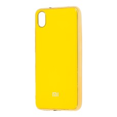 Чохол для Xiaomi Redmi 7A Silicone case (TPU) жовтий