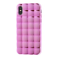 Чохол Mirrors для iPhone X / Xs рожевий