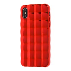 Чохол Mirrors для iPhone X / Xs червоний