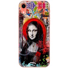 Чохол для iPhone Xr MixCase графіті Мона Ліза