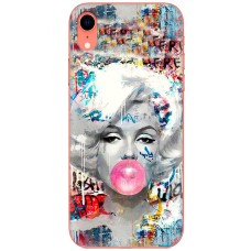 Чохол для iPhone Xr MixCase графіті Мерилін Монро