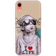Чохол для iPhone Xr MixCase графіті I love life