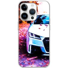 Чохол для iPhone 15 Pro MixCase асорті біле авто