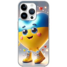 Чохол для iPhone 15 Pro MixCase асорті Cерце