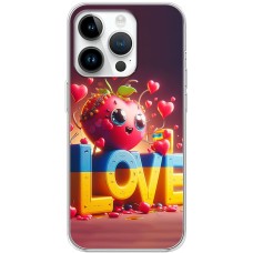 Чохол для iPhone 15 Pro MixCase асорті LOVE