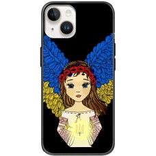 Чохол для iPhone 15 MixCase патріотичні українка ангел